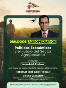 CONFENAGRO realizará encuentro sobre políticas económicas y futuro del sector agropecuario con Juan Ariel Jiménez img 20260713 wa0061