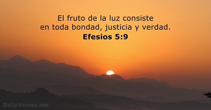 efesios 5 9